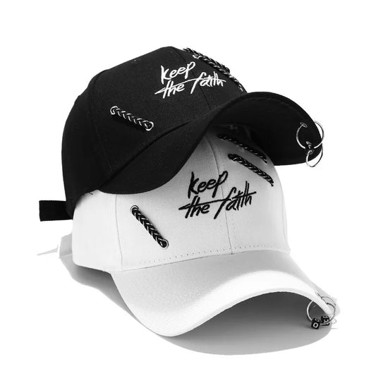 Keep the Faith Pierced Hat