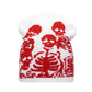 Skeleton Print Beanie