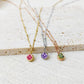 Birthstone Necklace