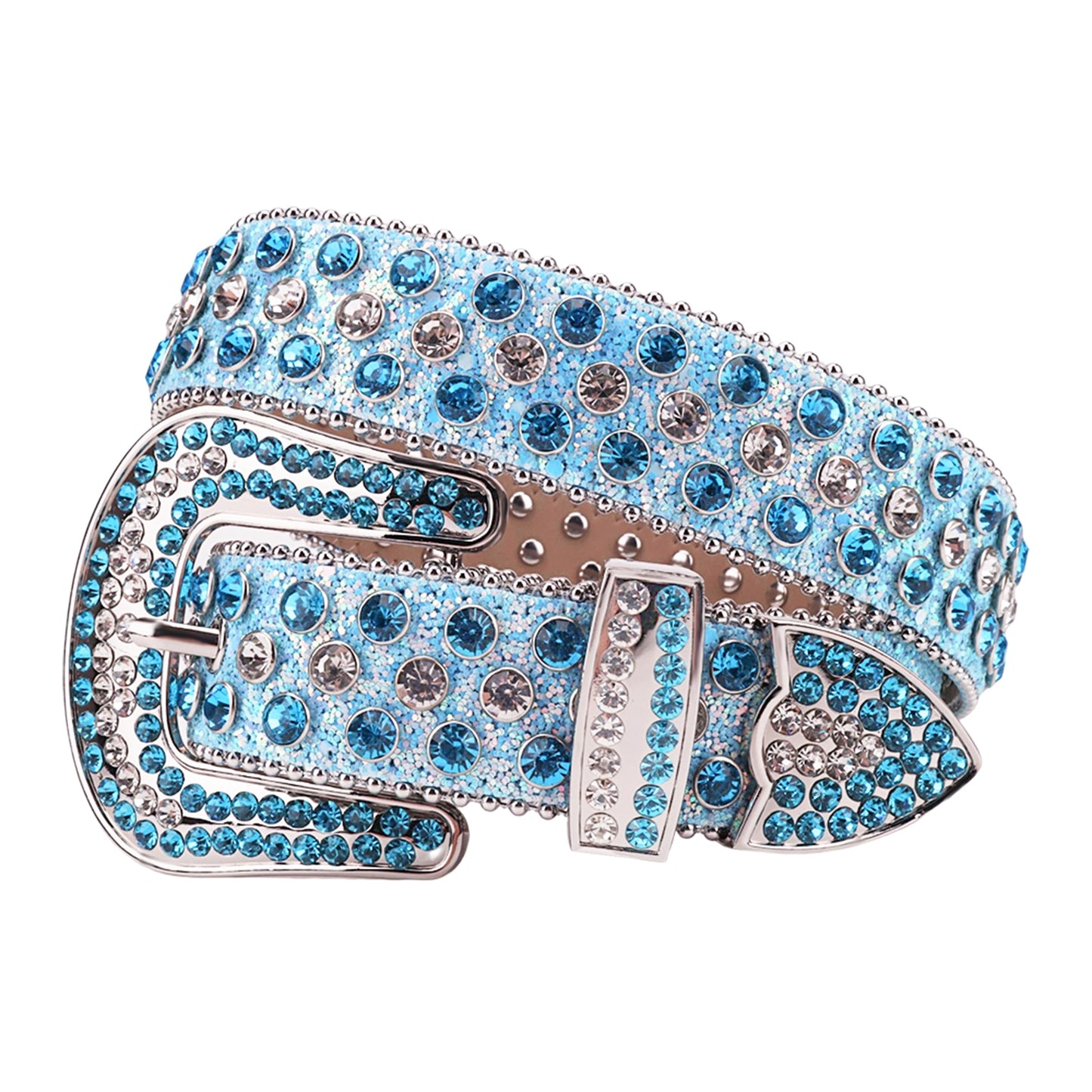 Rhinestone Studded Belt