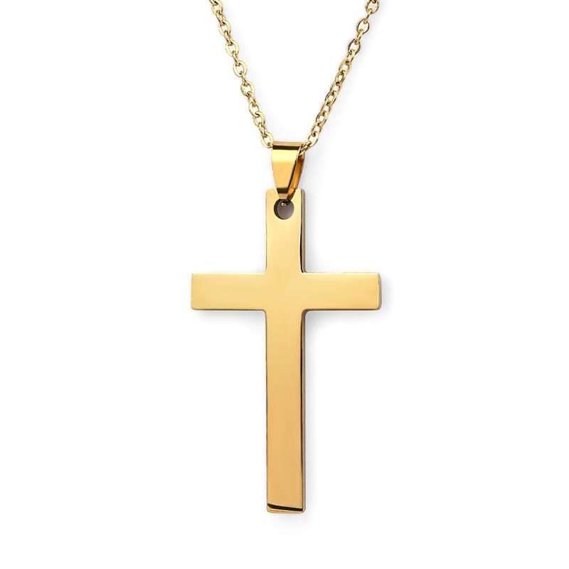 Slim Cross Necklace