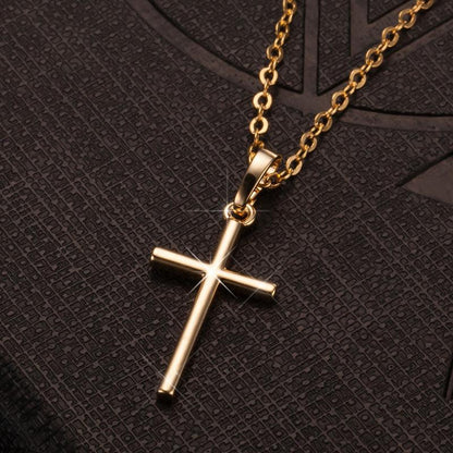 Slim Cross Necklace