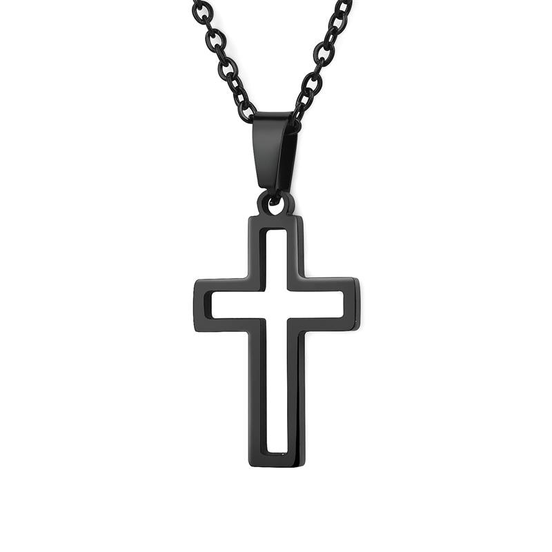 Empty Cross Necklace