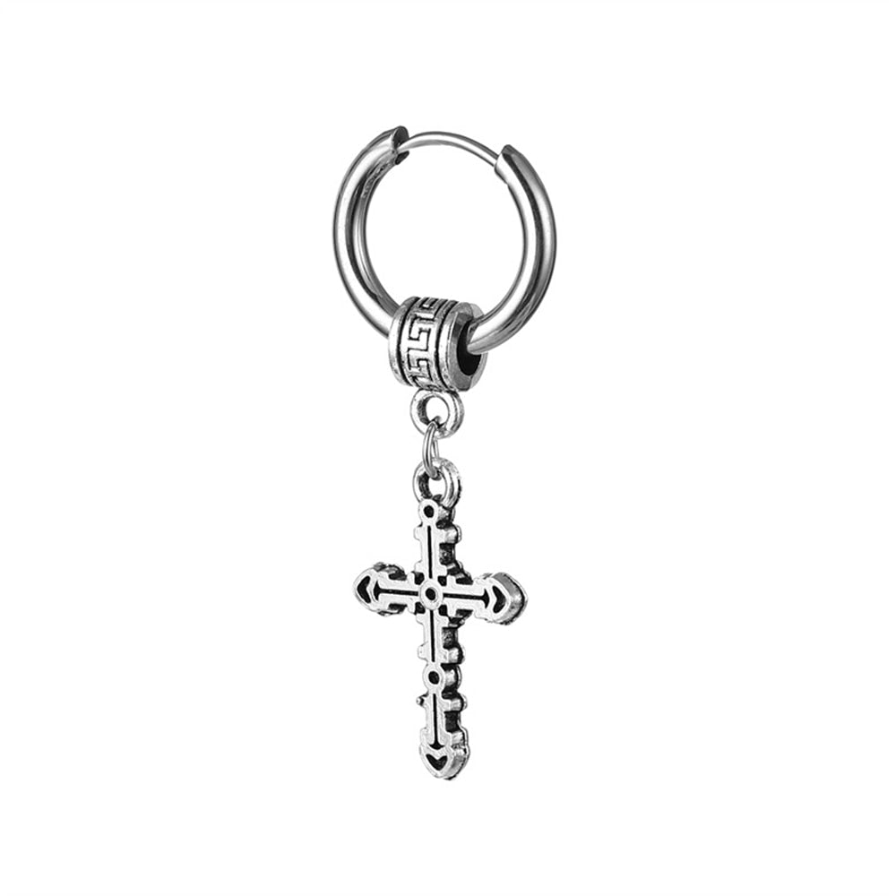 Cathedrial Cross Earrings