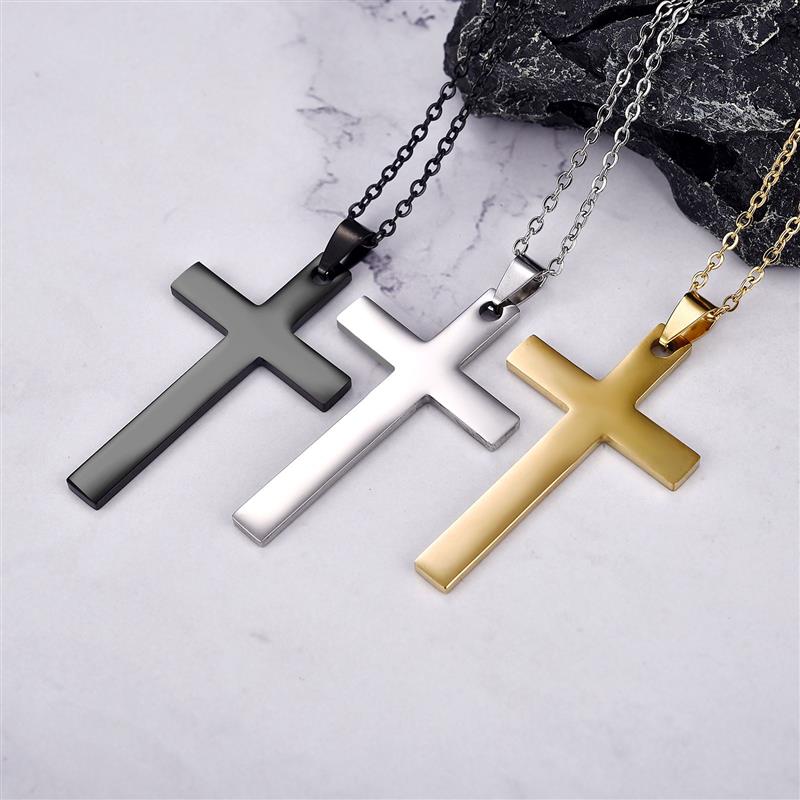 Slim Cross Necklace